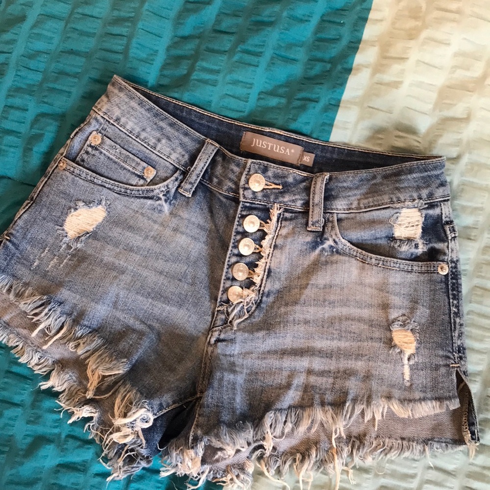 Just USA denim shorts